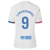 Conjunto (Camiseta+Pantalón Corto) FC Barcelona Lewandowski 9 Segunda Equipación 23-24 - Niño